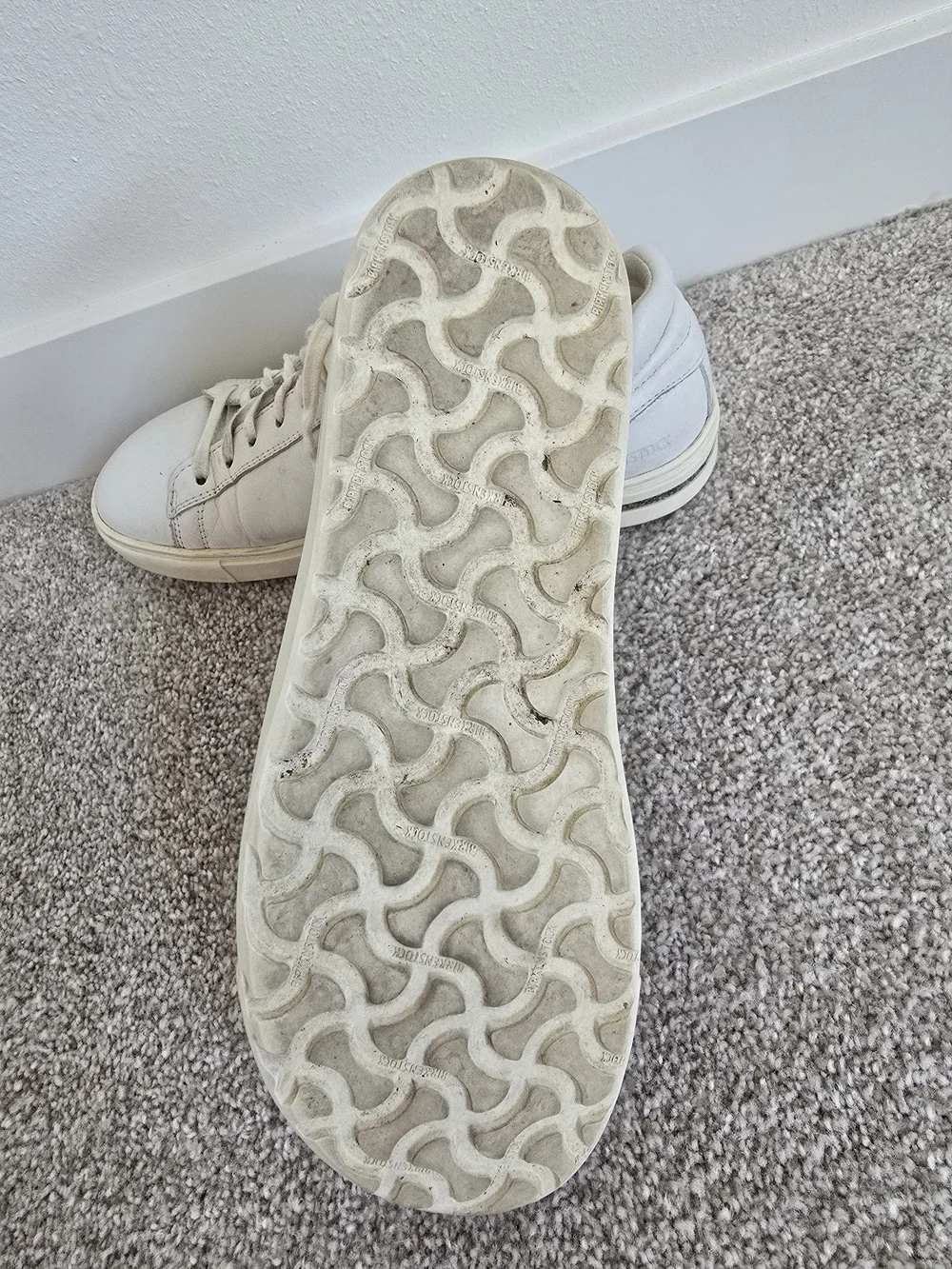 Birkenstock Bend Low White Leather Sneakers 40